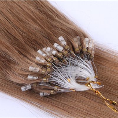 Loop ring Hair High Quality Brazilian Human remy  Double Drawn 10a Grade Micro Loop Ring Hair Extension HN229